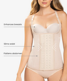 Ultra compressive waist cincher