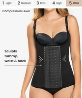 Ultra compressive waist cincher