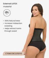 Slimming thermal waist cincher