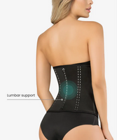 Thermal firm compression waist cincher -