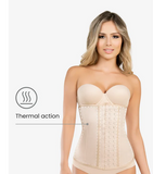 Thermal firm compression waist cincher -