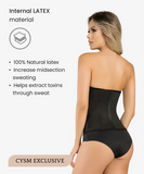 Thermal firm compression waist cincher -