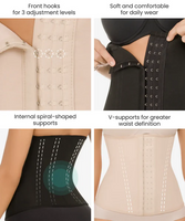 Double control waist cincher