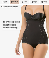 Seamless thermal abdomen focused body shaper