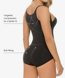 Seamless thermal abdomen focused body shaper