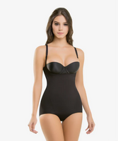 Seamless thermal abdomen focused body shaper