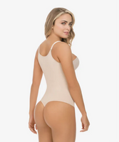 Seamless thermal abdomen focused body shaper