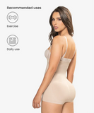 Seamless underbust body shaper in boyshort