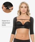 Seamless arm control push up shaper