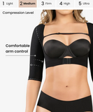 Seamless arm control push up shaper