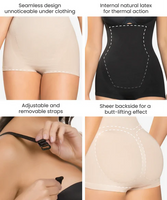 Butt-lifter slimming body shaper in boyshort seamless