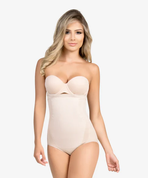 High-waist tummy control shaper in panty