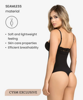 High-waist tummy control shaper in thong