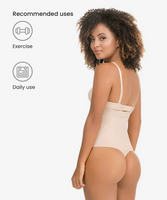 High-waist tummy control shaper in thong