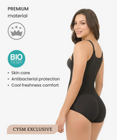 Butt-lifting compressive bodysuit