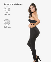 Seamless abdomen control butt-lifter leggings