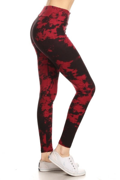 3" yoga waistband Red Desert leggings
