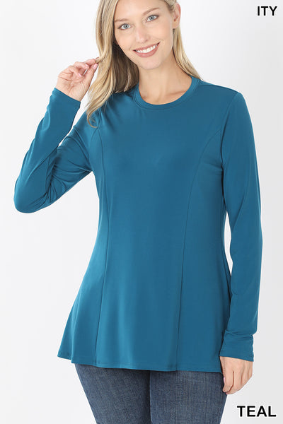 ITY Long Sleeve Top Teal