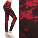 3" yoga waistband Red Desert leggings